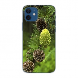 Силиконовый чехол Лес 13 на iPhone 12 Pro