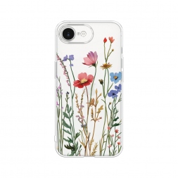 Силиконовый чехол Высокие цветы на iPhone 16e
