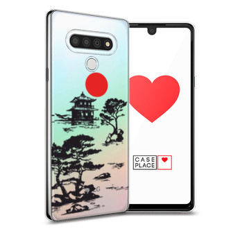 Силиконовый чехол Алое солнце на LG Stylo 6