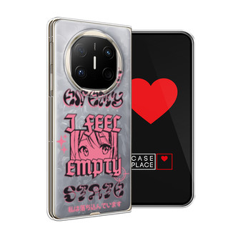 Силиконовый чехол Feel empty на Huawei Mate X6