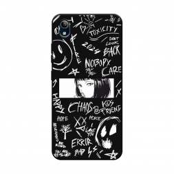 ������� ����������� ����� Manga graffiti white �� Vivo Y91c