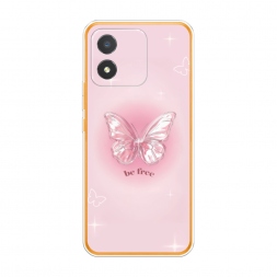 Силиконовый чехол be free butterfly 3 на Honor X5