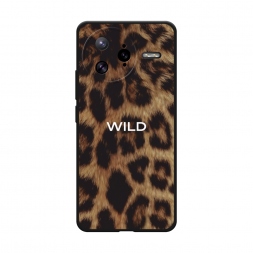 Матовый силиконовый чехол Wild на леопарде на Xiaomi Poco F7 Ultra