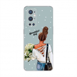 Силиконовый чехол Beautiful day на OnePlus 9 Pro