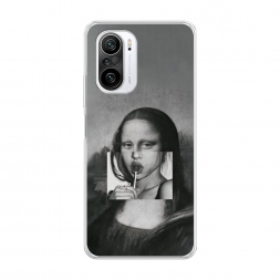 ����������� ����� Mona Lisa sucking lollipop �� Xiaomi Poco F3