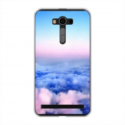 Силиконовый чехол Облака на Asus Zenfone 2 ZE550ML/ZE551ML