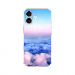 Силиконовый чехол Облака на iPhone 17