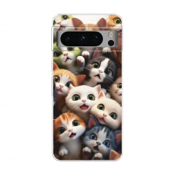 Силиконовый чехол Море котят на Google Pixel 8 Pro