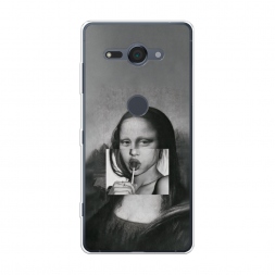 ����������� ����� Mona Lisa sucking lollipop �� Sony Xperia XZ2 compact