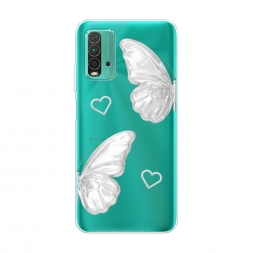 ����������� ����� white butterflies 2 �� Xiaomi Redmi 9T