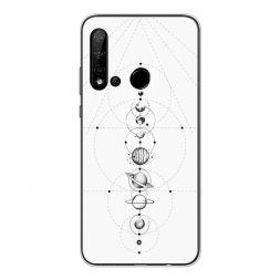 Силиконовый чехол Парад планет на Huawei Nova 5i