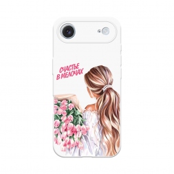 Soft touch белый Простые радости на iPhone 17 Air