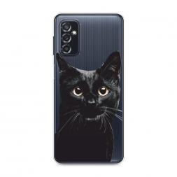 Силиконовый чехол Добрый кот 2 на Samsung Galaxy M52