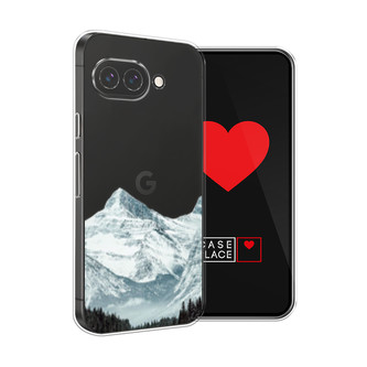 Силиконовый чехол Горы арт 1 на Google Pixel 9a