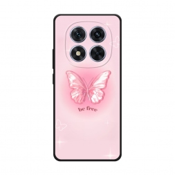 Матовый силиконовый чехол be free butterfly 1 на Xiaomi Poco X7