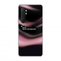 Силиконовый чехол trust the process на Xiaomi Mi Note 10 lite