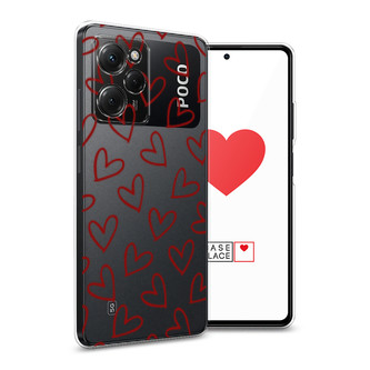 ����������� ����� Little hearts doodles 2 �� Xiaomi Poco X5 Pro 5G