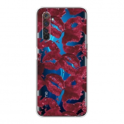 Силиконовый чехол Помада паттерн 2 на Realme 6 Pro