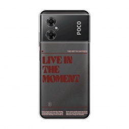 ����������� ����� Live in the moment �� Xiaomi Poco M4 5G