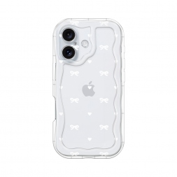 Волнистый чехол Простые бантики 1 на iPhone 16