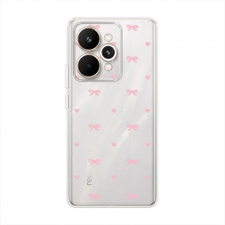 Силиконовый чехол Простые бантики 3 на Realme 15 Pro