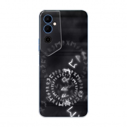 Силиконовый чехол Руны на Tecno Pova Neo 2