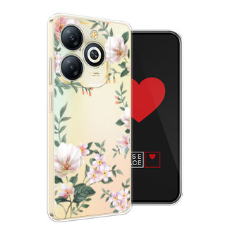 ����������� ����� Beautiful white flowers �� Infinix Smart 8 Plus