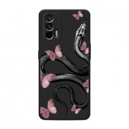 ������� ����������� ����� Snake and butterflies 3 �� Realme Q3 Pro