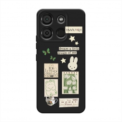 Силиконовый чехол dream a little на Itel A60