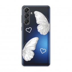 ����������� ����� white butterflies 2 �� Samsung Galaxy M55