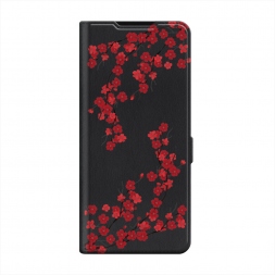 Красная сакура на Infinix Smart 6 Plus
