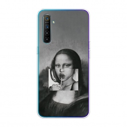 ����������� ����� Mona Lisa sucking lollipop �� Realme XT