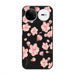Матовый силиконовый чехол Весенние бутоны на Huawei Nova 15 Pro