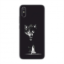 Силиконовый чехол Волк выходит из ночи на Xiaomi Redmi 9A