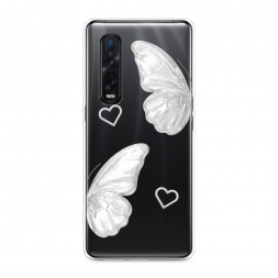 ����������� ����� white butterflies 2 �� Oppo Find X2 Pro