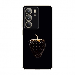 Силиконовый чехол Black strawberry на Realme C75 4G