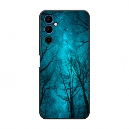 Матовый силиконовый чехол Сказочный лес на Tecno Pova Neo 2