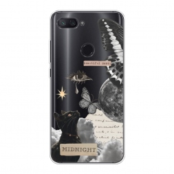 Силиконовый чехол midnight collage на Xiaomi Mi 8 Lite (Youth Edition)