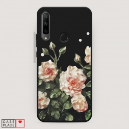 Матовый силиконовый чехол Цветочная картина 2 на Honor 9X Premium