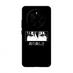 Матовый силиконовый чехол Анимешные глаза на Honor Magic 7