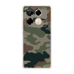 Силиконовый чехол Камуфляж 1 на Infinix Note 40 Pro 4G