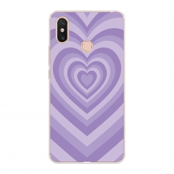����������� ����� Violet heart latte �� Xiaomi Mi Max 3