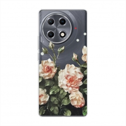 Силиконовый чехол Цветочная картина 2 на Tecno Camon 30S