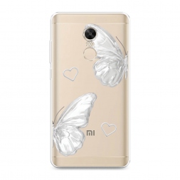 ����������� ����� white butterflies 2 �� Xiaomi Redmi Note 4X (Global)