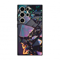 Матовый силиконовый чехол Отражение солнца на Samsung Galaxy S24 Ultra