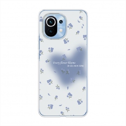 ����������� ����� Blooms in time blue �� Xiaomi Mi 11