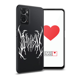 Силиконовый чехол Death graffiti на Oppo A36