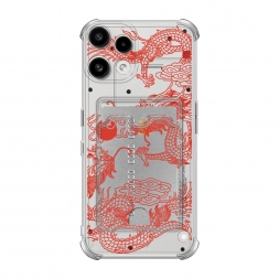 Карман Красный азиатский дракон на Nothing Phone 3a lite