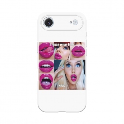 Soft touch белый Я такая тупая девушка на iPhone 17 Air