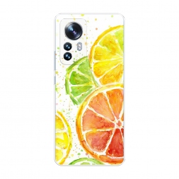 Силиконовый чехол Цитрусовые на Xiaomi 12 Pro